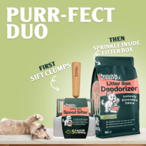 SPRINKLE & SWEEP Litter Box Deodorizer 227g