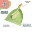 SPRINKLE & SWEEP - Sweeper Kit - Dustpan & Hand Broom Set
