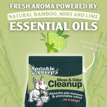 SPRINKLE & SWEEP Pet Accident Cleanup Aid & Deodorizer 425g