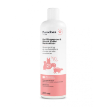 PURODORA Pet Shampoo N Skunk Odor Neutralizer 250ml - Step 2