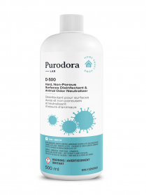 PURODORA (D-500)Animal Odor Neutralizer & Disinfectant 500ml