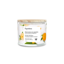 PURODORA Odor Neutralizer Clementine-Jasmine Soy Wax Candle
