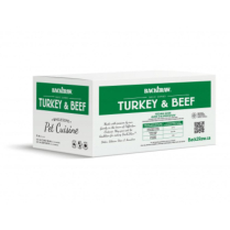 BACK2RAW Dog Basic Turkey and Beef Blend 12lb