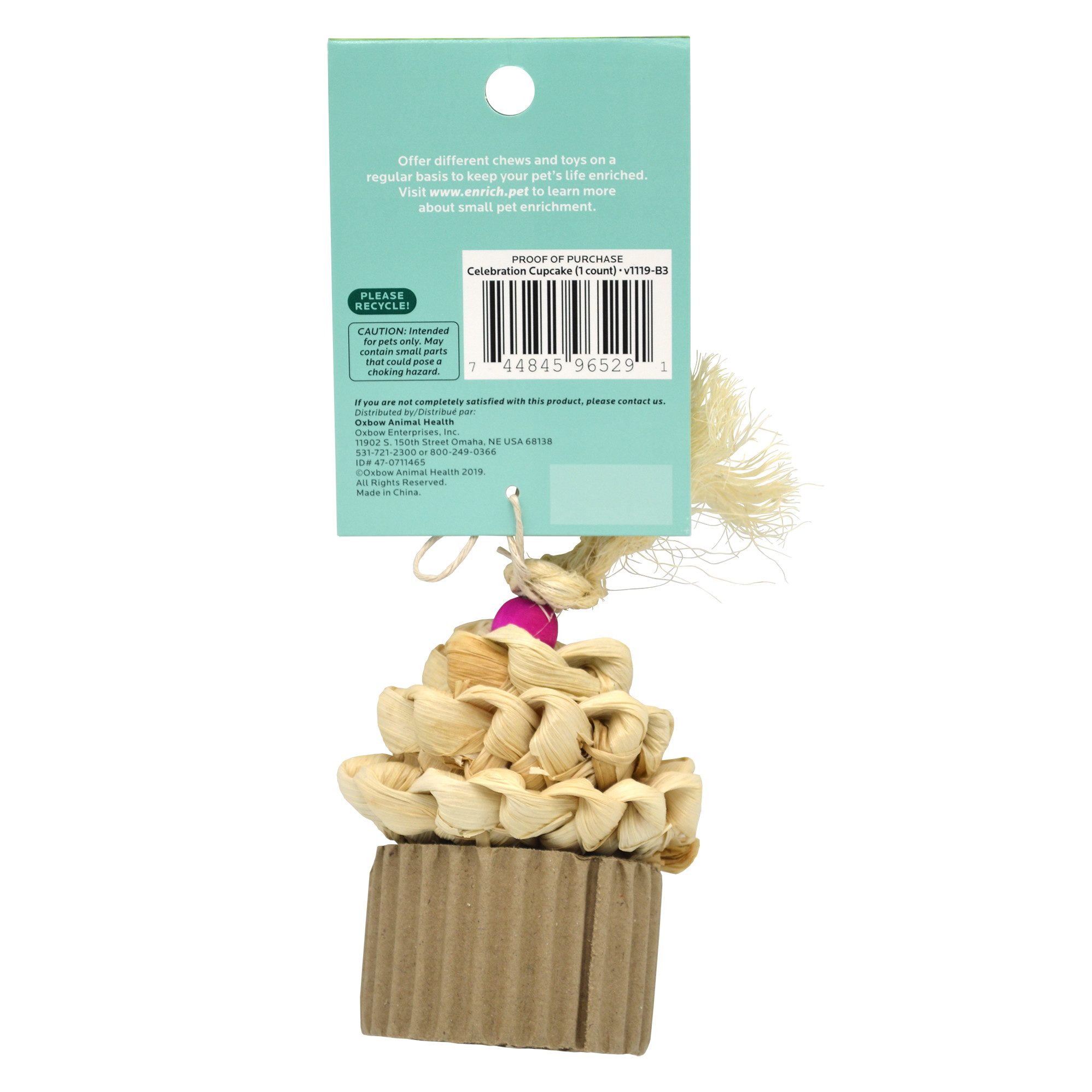 OXBOW Enriched Life Celebration Cupcake Natural Chews