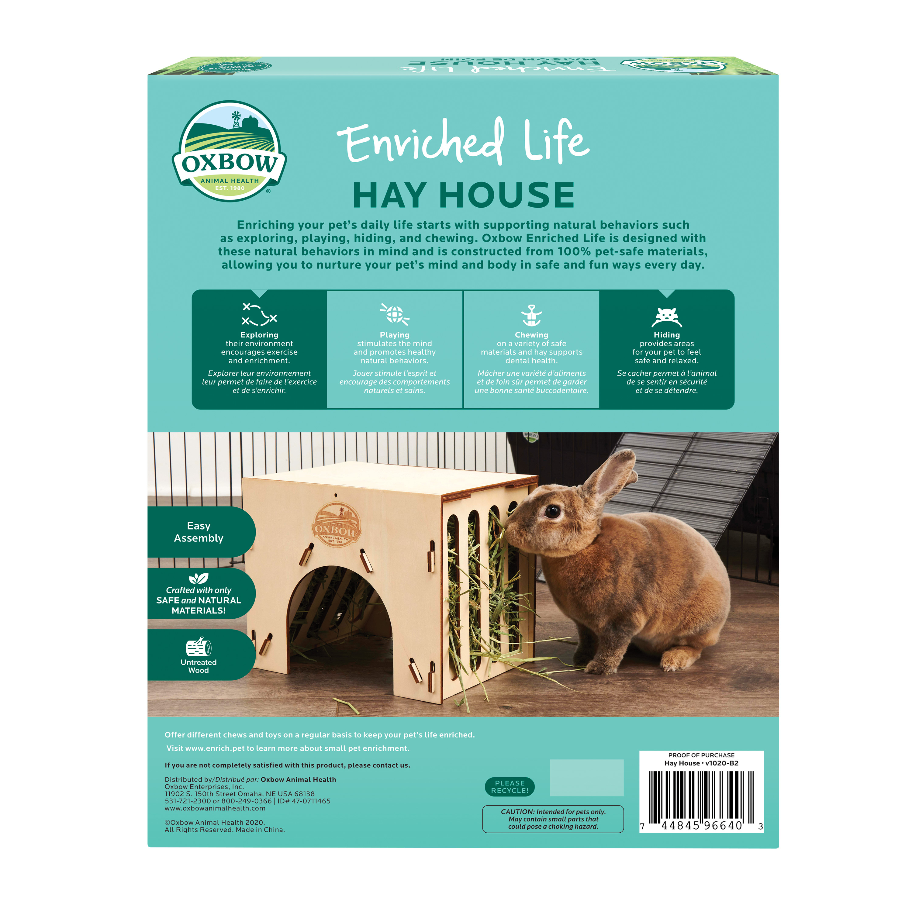 OXBOW Enriched Life Hay House