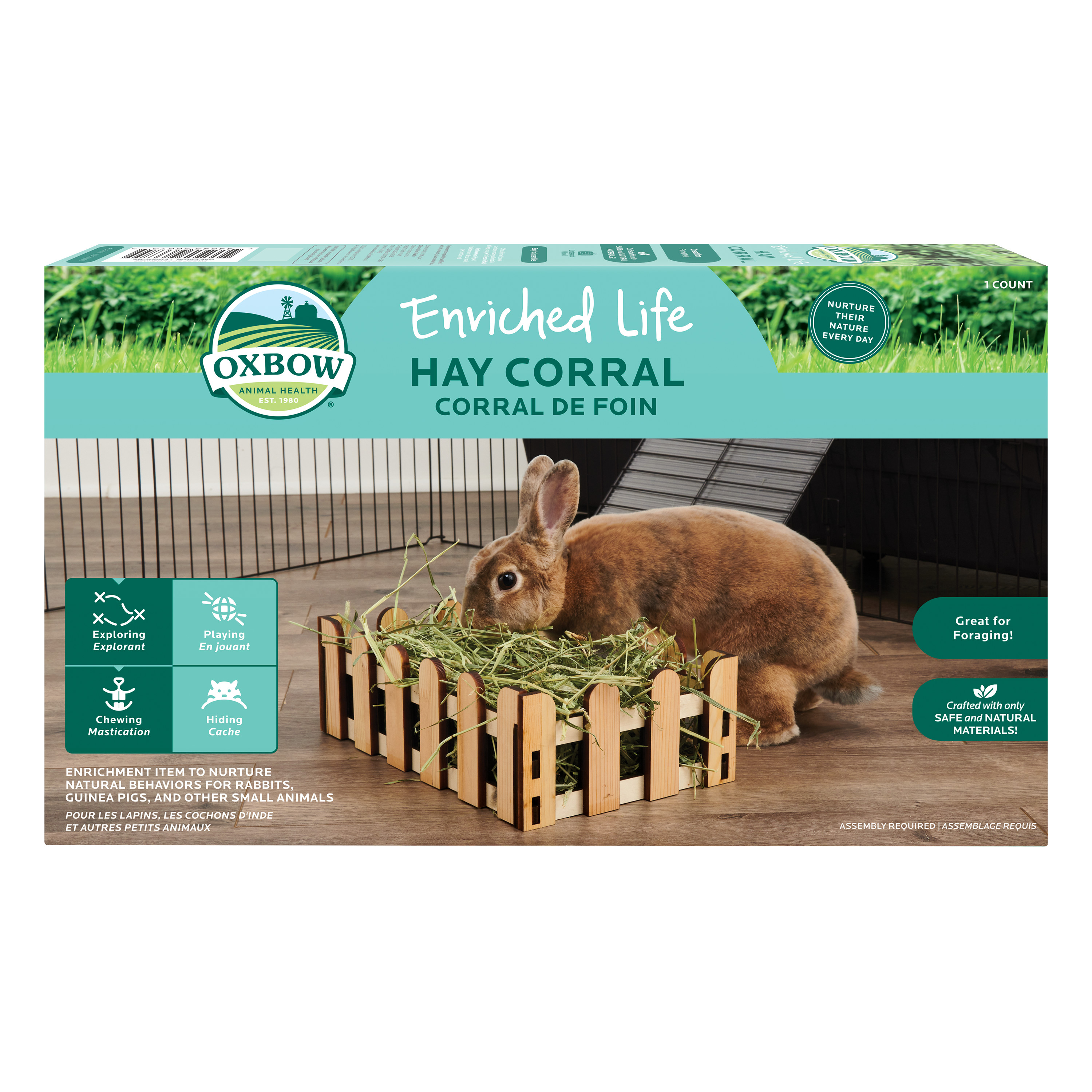 OXBOW Enriched Life Hay Corral Maddies Natural Pet Products
