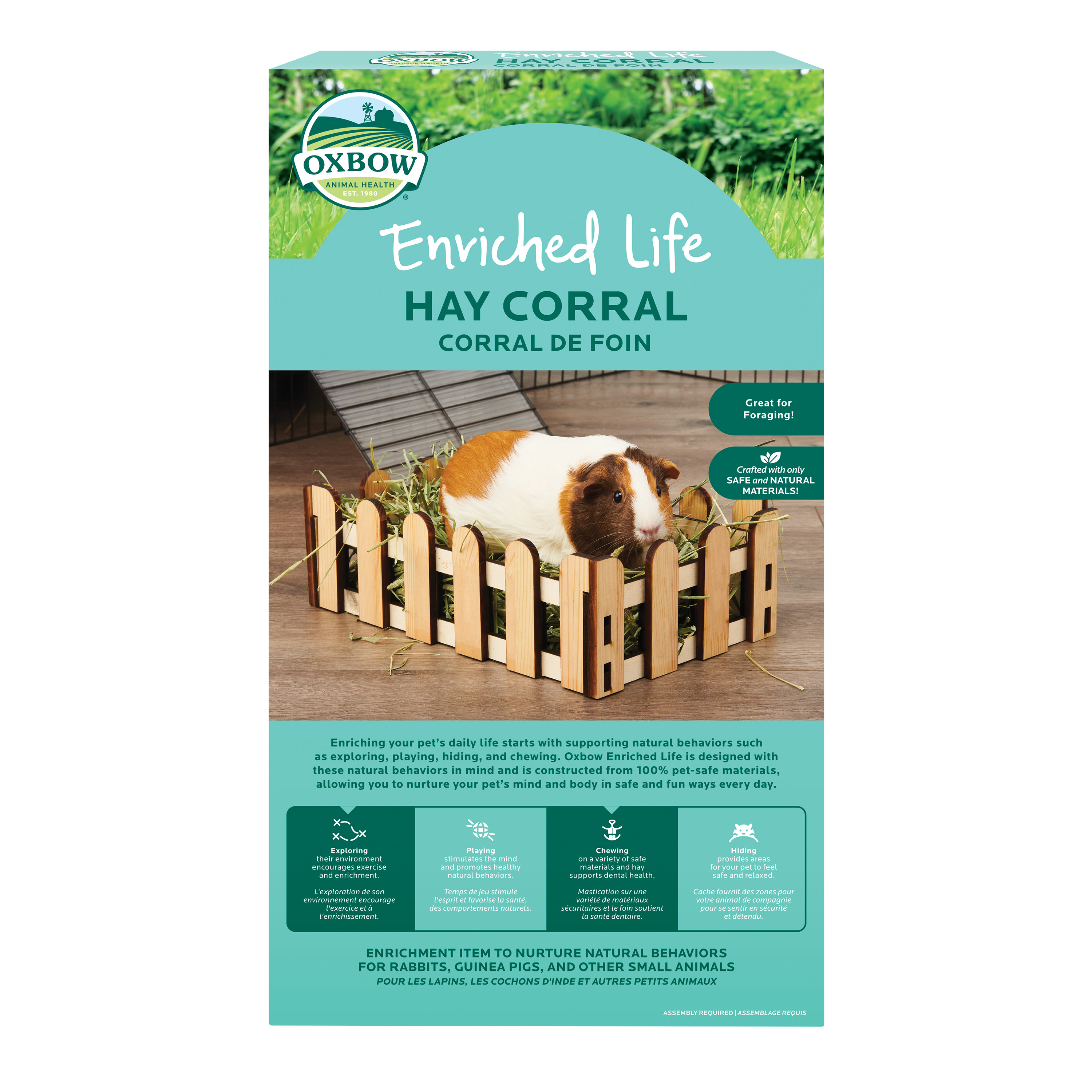 OXBOW Enriched Life Hay Corral Maddies Natural Pet Products