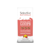 SELECTIVE NATURALS Woodland Loops for Guinea Pigs 80g