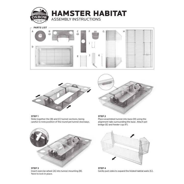 OXBOW Hamster Habitat