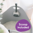 LITTER GENIE Cat Litter Box With Scoop - Grey