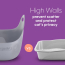 LITTER GENIE Cat Litter Box With Scoop - Grey