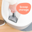 LITTER GENIE Cat Litter Box Hood - White