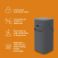 PET GENIE Dog Waste Disposal System w/Jumbo Refill