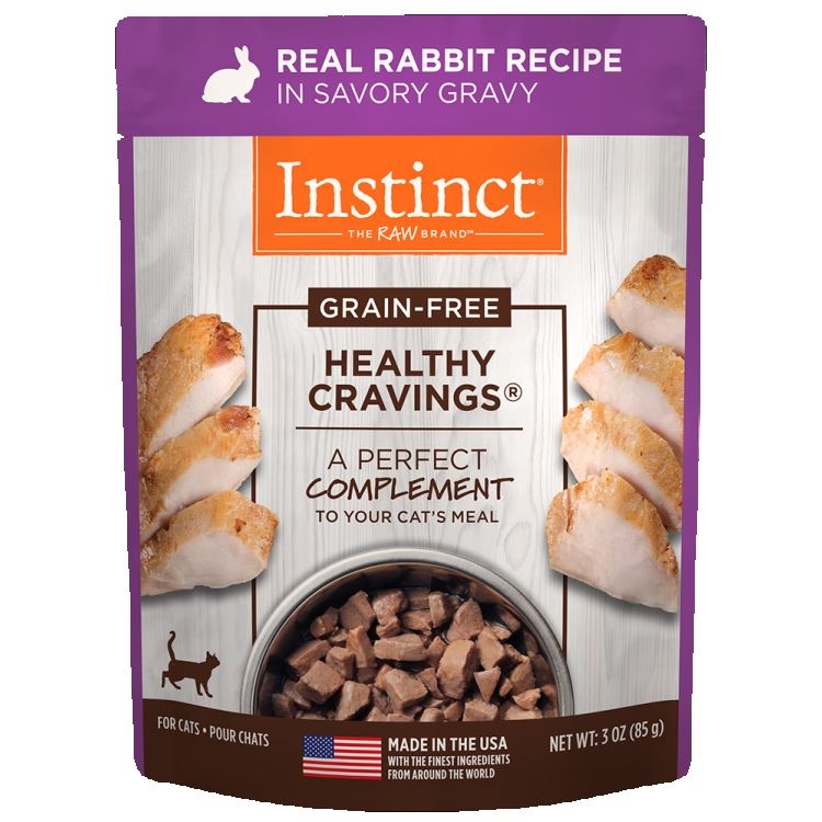 INSTINCT Cat Healthy Cravings Rabbit 24/85g Maddies Online