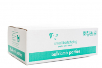 SMALLBATCH Dog Frozen Bulk Lamb Patties 18lb