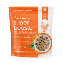 SMALLBATCH Pets Freeze Dried Super Booster Chicken Bites 7oz