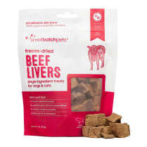 SMALLBATCH Freeze Dried Beef Liver Treat 4oz