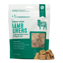 SMALLBATCH Freeze Dried Lamb Liver Treat 4oz