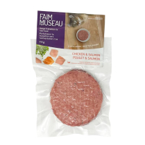 FAIM MUSEAU Single Patty Chicken & Salmon 114g