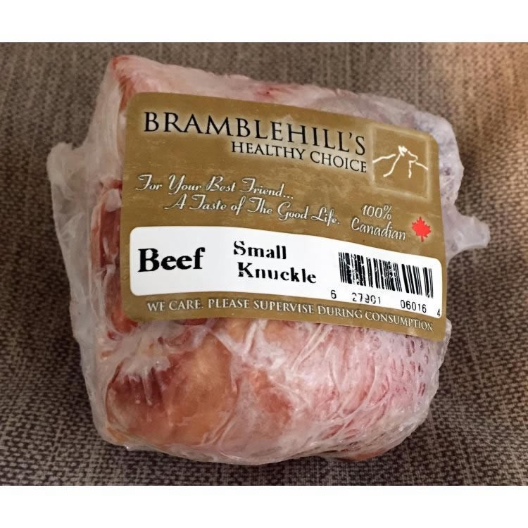 raw beef knuckle bones