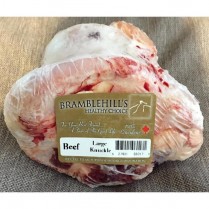 BRAMBLEHILLS Raw Beef Knuckle Bone Large