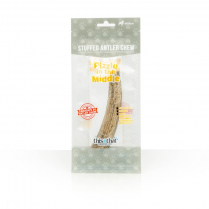 CHEW THIS Stuffed Antler Chews Medium Pizzle in the Middle
