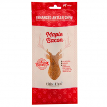 THIS and THAT Maple Bacon Enhanced Antler Chew Large