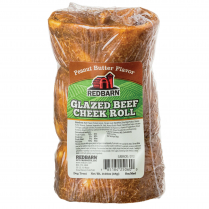 REDBARN Glazed PB Beef Cheek Roll Large 12ct (MDISC)