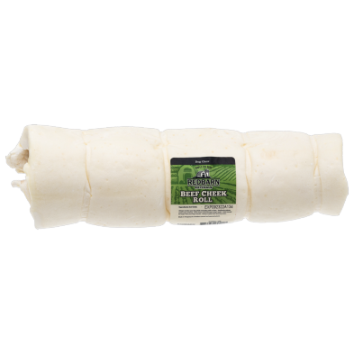 Redbarn Natural Beef Cheek Roll Large Dog Chew, Large, 12ct