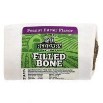 REDBARN Small Filled Bone Natural Peanut Butter 20ct