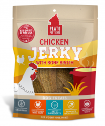 PLATO Chicken Jerky with Bone Broth 16oz/454g