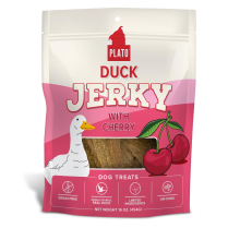 PLATO Duck Jerky with Cherry 16oz/454g