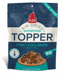 PLATO Superfood Topper Fish and Collagen 12oz