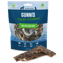 GUNNIS PET Wolffish Skin Chips 9oz
