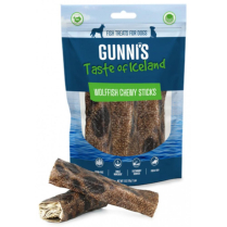 GUNNIS PET Wolffish Skin Chewy Sticks 3pcs