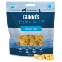 GUNNIS PET Cod Baby Bites 2.5oz