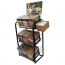 DARFORD Metal Display Rack Acrylic Cover 3ct