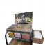 DARFORD Metal Display Rack Acrylic Cover 3ct