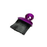 Nylon Bristle Neck Brush - Purple Gem Handle SILVER BULLET