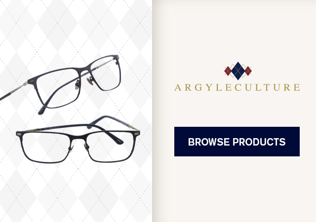 argyleculture eyewear for men
