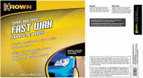 FAST WAX Spray Wax / 4 Litres
