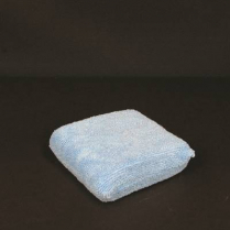 APPLICATOR PAD - BLUE MICROFIBER - for wax & dressings - 4.5