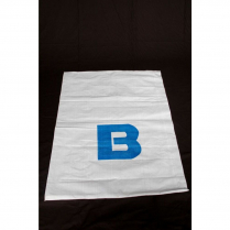 NYLON CURRENCY BAGS, 28X42 WHITE (STOCK)