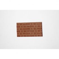 FLAT COIN WRAPPERS, DEUCE (1000/BOX)
