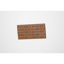 FLAT COIN WRAPPERS, DOLLAR (1000/BOX)