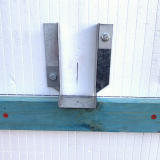 Burmon ICF Joist Hanger Attached on Wood