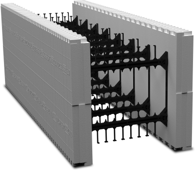 BuildLock Knockdown 12-inch Straight Block