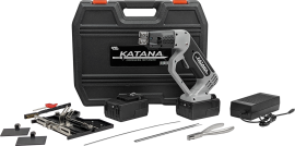 Katana cordless hot knife kit w/rechargeable battery & 6" sl