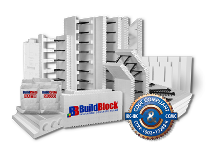 BuildBlock ICF forms and products