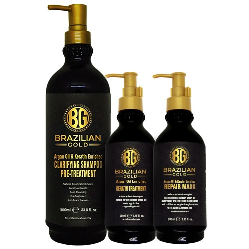 Brazilian Gold Keratin Treatment Kit 250ml Product Details Hands Down